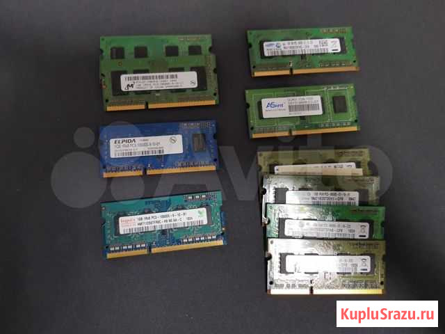 Оперативная память SO-dimm DDR3 1GB Брянск - изображение 1
