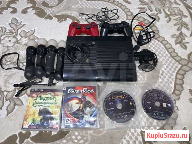 Sony playstation 3 slim 500gb Ханты-Мансийск - изображение 1