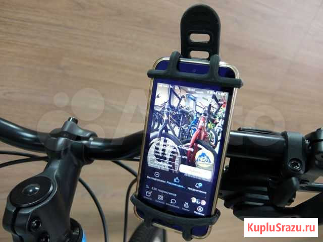 Держатель телефона на руль силиконовый Челябинск - изображение 1