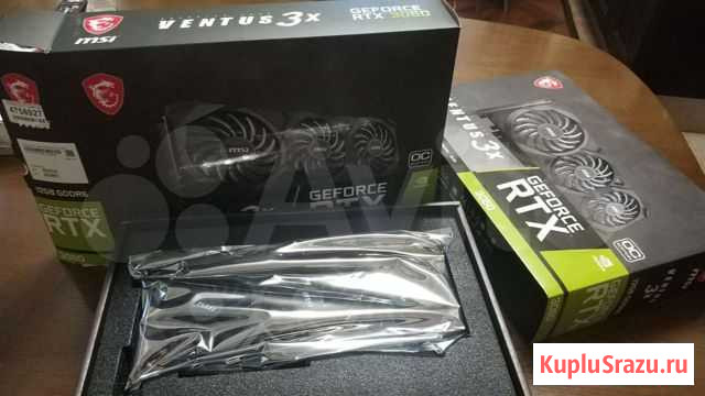 MSI ventus 3X RTX 3060 Казань - изображение 1