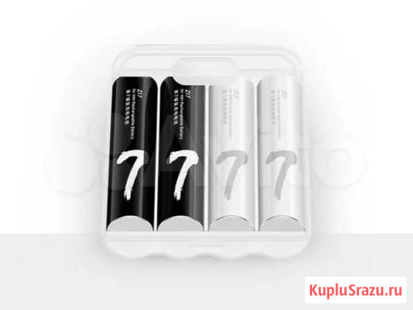 Батарейки аккумуляторные Xiaomi ZI7 типа AAA 4 шт Омск - изображение 1