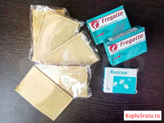 Канцелярия (бейджи, скрепки, кнопки) Новокузнецк - изображение 1