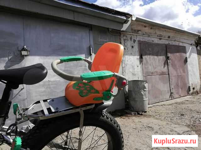 Продам самодельное детское велосипедное кресло Назарово - изображение 1