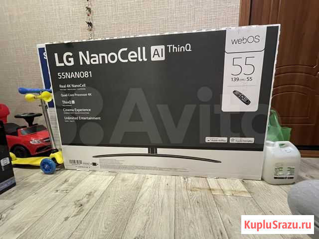 Ultra HD (4K) LED телевизор 55 LG 55nano816NA Набережные Челны - изображение 1