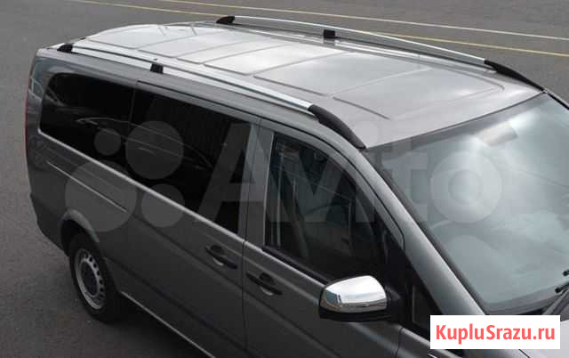 Рейлинги на mercedes vito/viano (Экстра-длинная) Тольятти - изображение 1