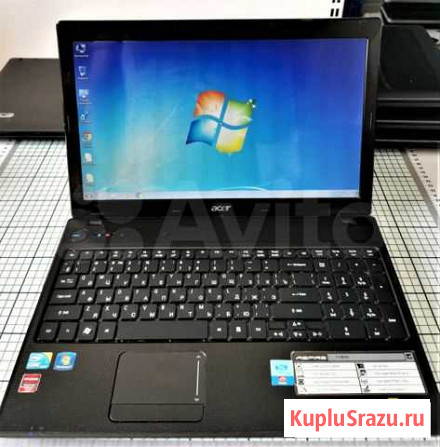 Ноутбук Acer I5, 4Гб, HD6370m Омск - изображение 1