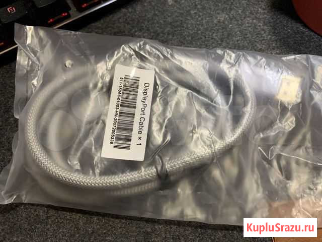 Кабель displayport 1.2 4к 60Гц, 2к 144гц, 1 метр Челябинск - изображение 1