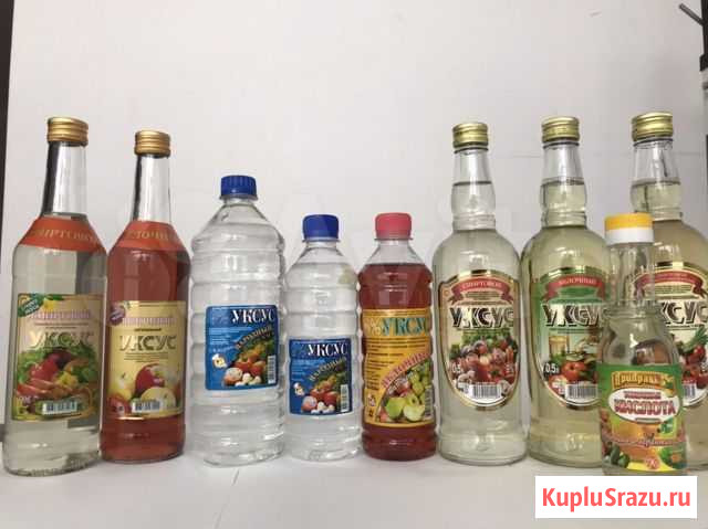 Уксус натуральный спиртовой, столовый Стерлитамак - изображение 1