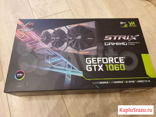 1060 6GB Asus gaming Казань - изображение 1