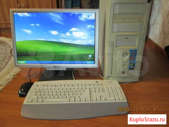 Персональный компьютер с монитором 21 Челябинск - изображение 1