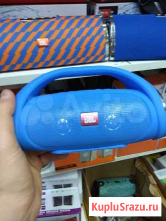 Колонка JBL Boombox Mini Портативная Синяя Воронеж - изображение 1
