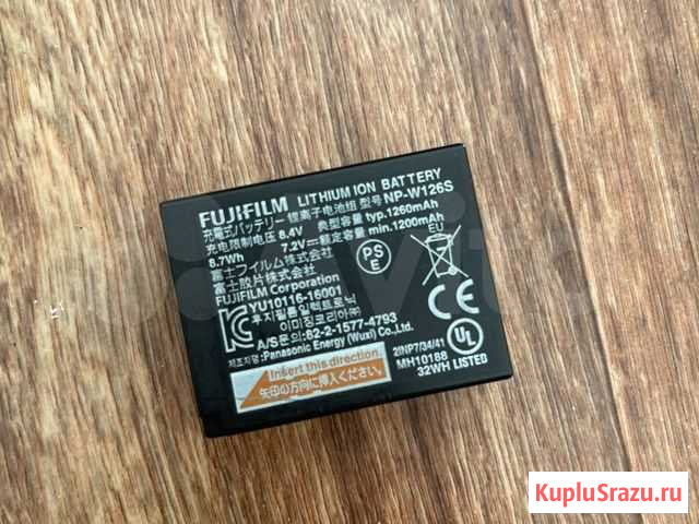 Аккумулятор Fujifilm NP-W126S Хабаровск - изображение 1