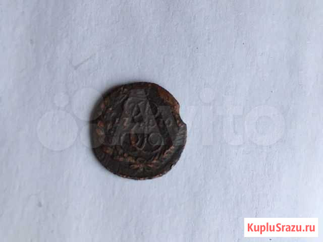 Полушка 1770г.(е.м.) Шлиссельбург - изображение 1