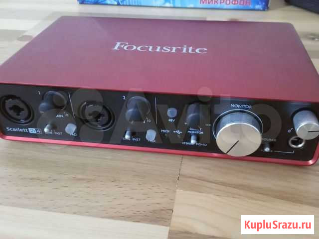 Focusrite Scarlett 2i4 2nd gen Махачкала - изображение 1