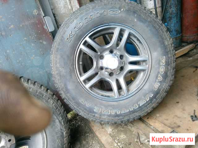 Шина 245/70/R16 бу. kumho road venture AT Семилуки - изображение 1
