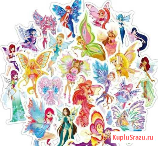 Winx наклейки стикеры Стерлитамак - изображение 1