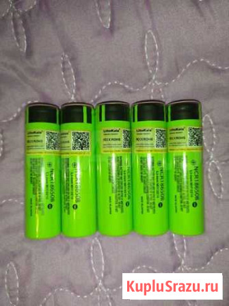 Аккумуляторы Liitokala 18650 3400mAh NCR18650B Li Санкт-Петербург - изображение 1