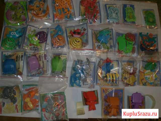 Игрушки из киндер-сюрприза продажа, обмен Вологда - изображение 1