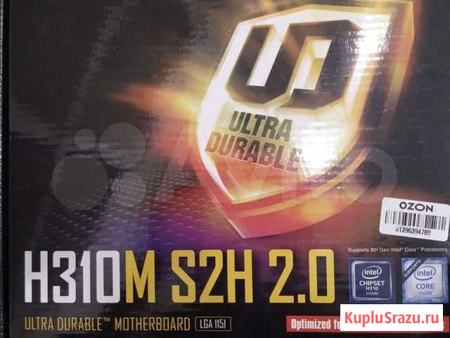 Процессор i3 9100f и материнка h310m Йошкар-Ола - изображение 1