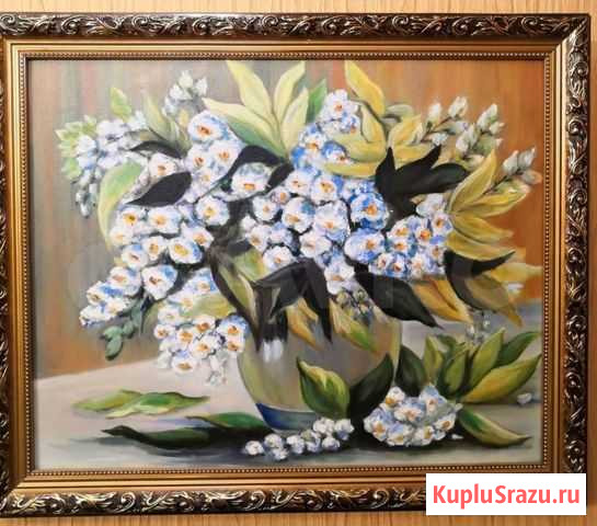 Картина маслом на холсте Жасмин Нижний Новгород - изображение 1