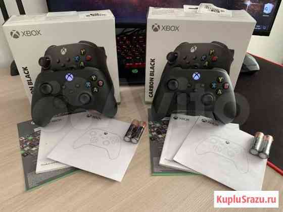 2 Геймпада Xbox Series Carbon + Зарядное Томск