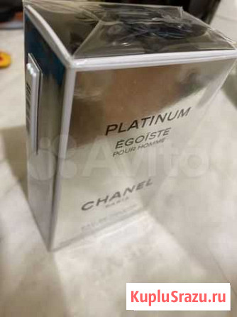 Туалетная вода chanel platinum egoiste Тюмень - изображение 1