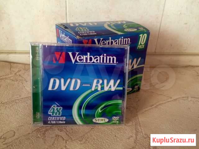 DVD-RW 4x диски Москва - изображение 1