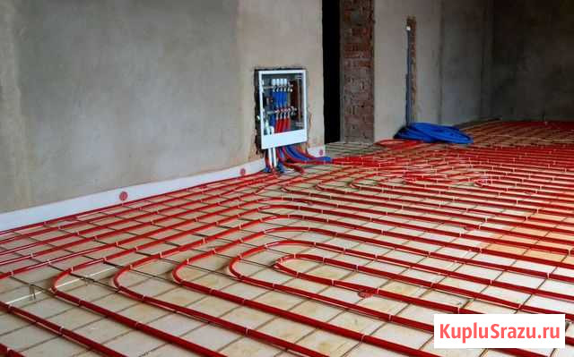 Теплый пол, индивидуальное отопление, сантехник Фрязино - изображение 1