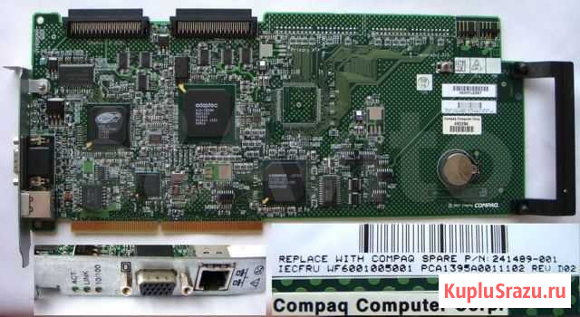Scsi-raid PCI контроллеры HP - Compaq Москва - изображение 1