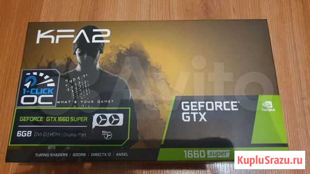 Видеокарта 1660 super kfa2 Пикалево - изображение 1