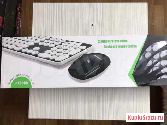 Беспроводная клавиатура и мышка HK-3960 Сочи - изображение 1
