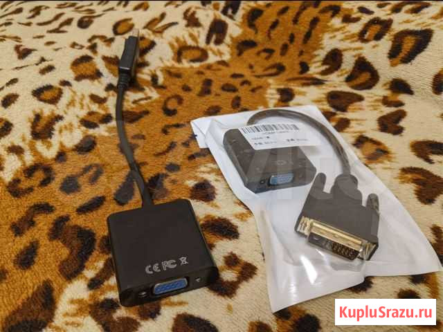 Переходник hdmi на vga, dvi на vga Брянск - изображение 1