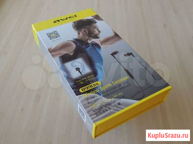 Оригинальные Bluetooth наушники Awei B990BL Ярославль - изображение 1
