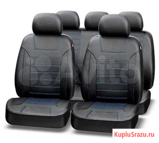 Чехлы Premier Platinum VIP (чёрный/син Иркутск - изображение 1