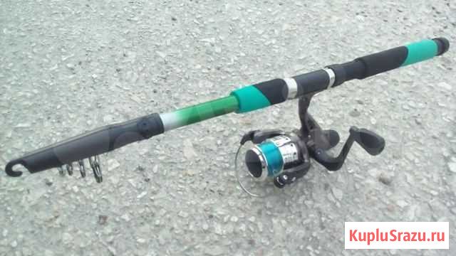 Спининг телескопический с катушкой новый Севастополь - изображение 1
