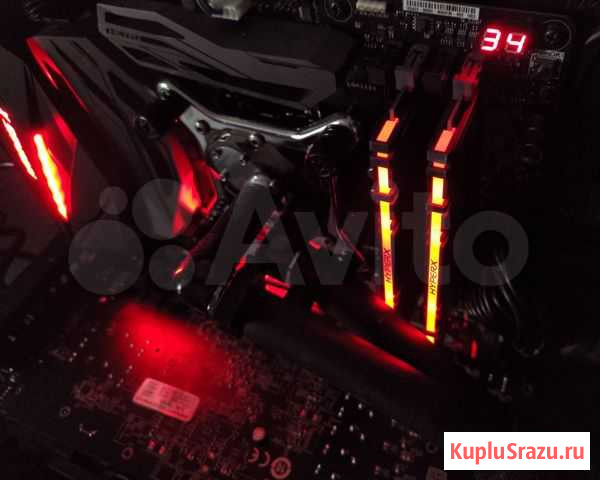 B-die Kingston Hyper X ddr4 4000mhz cl 19 2x8gb rg Омск - изображение 1