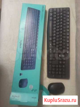 Беспроводная мышь и клавиатура Logitech mk235 Смоленск - изображение 1