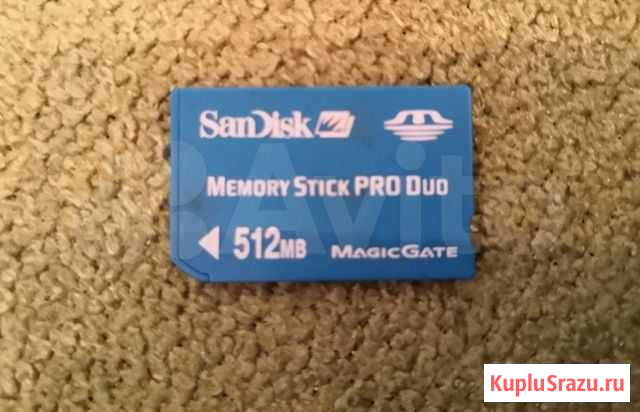 Карта памяти SanDisk Memory Stick Pro Duo 512 для Чебоксары - изображение 1