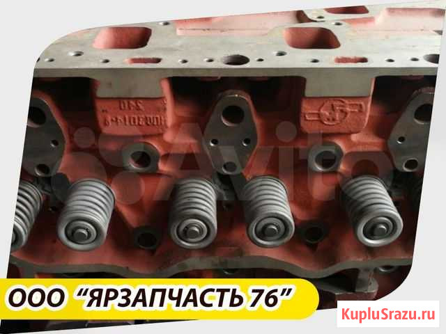Головка блока цилиндра 236-1003013-Е5 для ямз 236 Воронеж - изображение 1