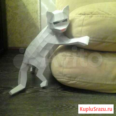 Котик паперкрафт Тольятти - изображение 1