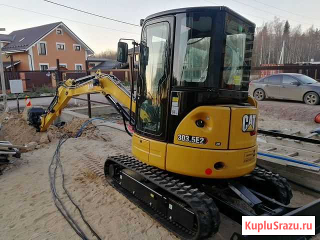 Аренда Новый Миниэкскаватор CAT 303.5 E2CR Санкт-Петербург - изображение 1