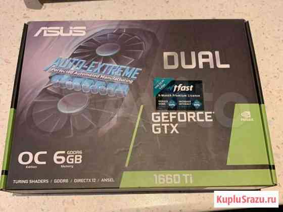 Asus GeForce GTX 1660 Ti 6gb gddr6 Самара