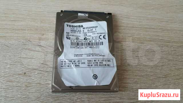 Жесткий диск toshiba 250gb на запчасти Хабаровск - изображение 1