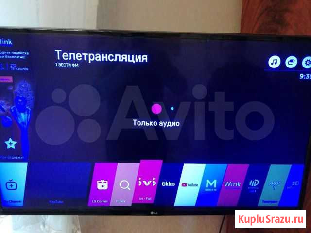 Телевизор lg 43 UH 610 4K Энгельс - изображение 1