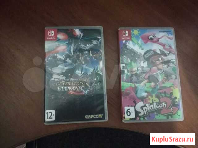 Splatoon 2 и Monster Hunter Generations Ultimate Волгоград - изображение 1