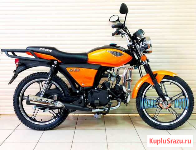 Racer Alpha GS 11 оранжевый, 2021 г.в. 110 см Москва - изображение 1