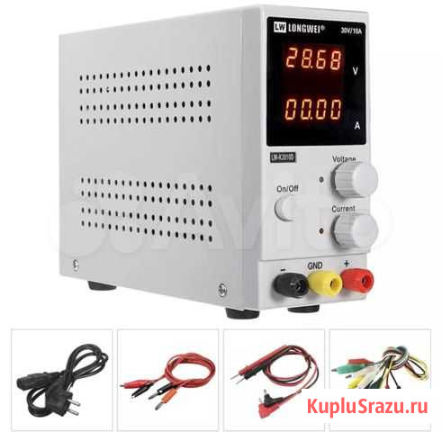 Лабораторный блок питания Longwei K3010D Казань - изображение 1
