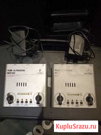 Ламповый предусилитель Behringer MIC100 Евпатория - изображение 1