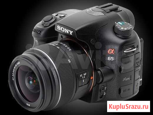 Зеркальный фотоаппарат Sony Alpha SLT-A65 Kit18-55 Благовещенск - изображение 1