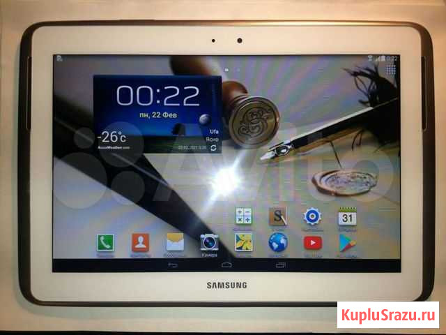 Samsung Galaxy Note 10.1 GT-N8000 64гб Sim Уфа - изображение 1